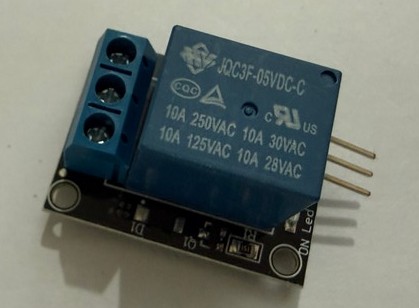 JQC3F-05VDC-C 5V 單路繼電器模組｜10A 負載控制／三端子輸出／開發板控制適用｜短板