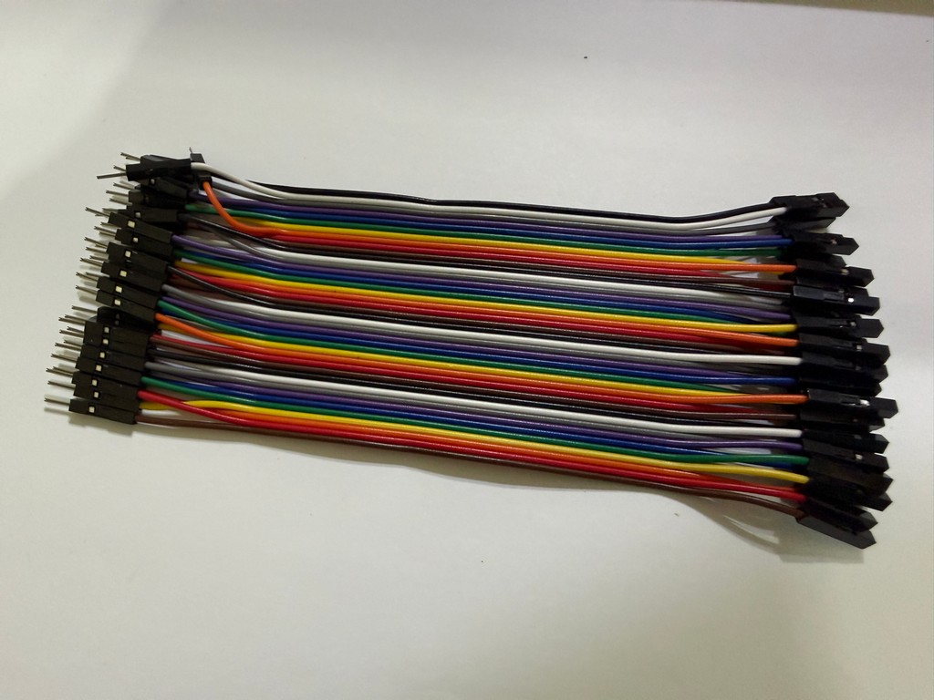 杜邦線 公對母 40P 15CM｜Arduino 麵包板 Sensor 感測器連接線