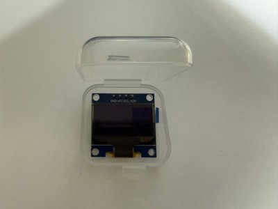 0.96 吋 OLED 顯示模組｜I²C 四線介面 ｜雙色 Arduino／微控制器適用